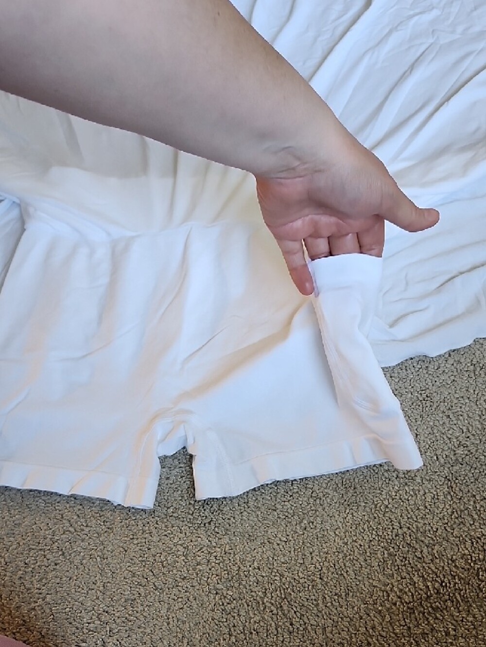 Two Classic Circle Skater Skirts — White and Black B. - Picture 8 of 8
